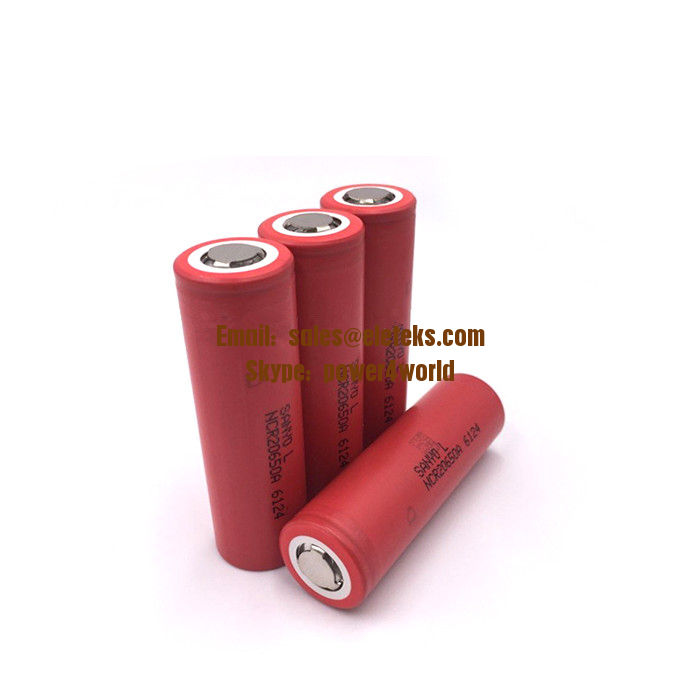 Sanyo NCR20650A 3100mAh 30A battery Genuine Sanyo 3.6V rechargeable 20650 lithium-ion high drain 20650 battery wholesale