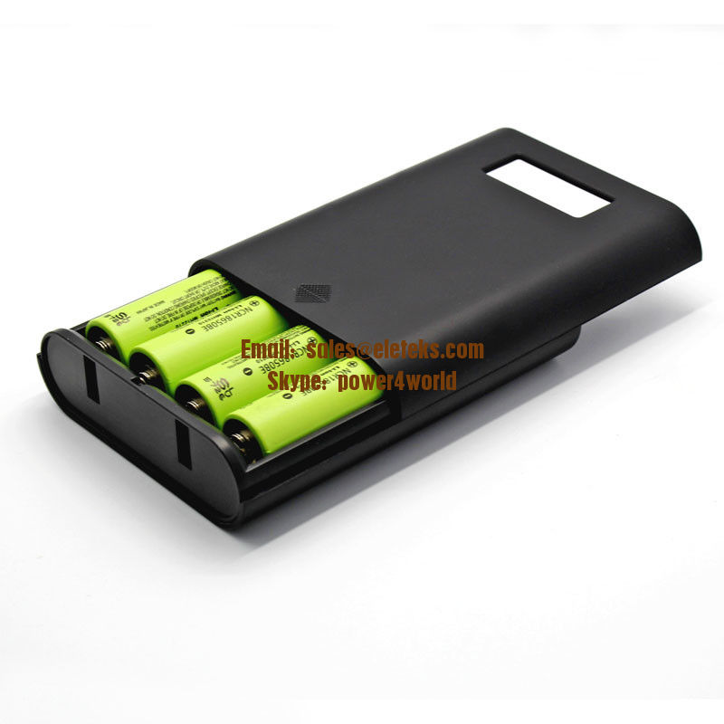 Soshine E3S LCD power external battery 4 slots 18650 battery charger DIY power bank box