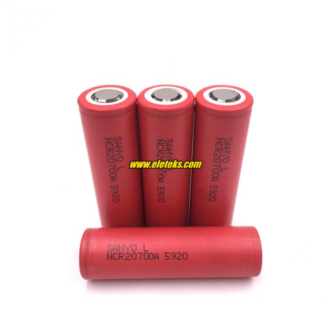 2-Pack 3FEST IMR 20700 Batteries - 3100mAh, 30A Max Discharge, Flat Top For High-Drain Devices (Li-Ion) 3 thumbnail image