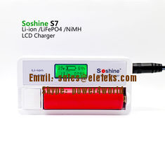 China Universal LCD battery charger for Li-ion 18650 18350 14500 16340 NiMH AA AAA Charger supplier