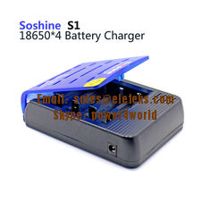 China Soshine S1-Max 4 slots 18650 Li-ion battery charger, battery charger for lithium-ion batteries supplier