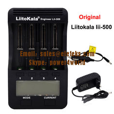 China LiitoKala Engineer Lii-500 Lithium and NiMH Battery LCD Smartest Battery Charger for 18500, 18650, 26650, 14500, AA, AAA supplier
