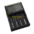 Nitecore D4 LCD intelligent battery charger for IMR/Li-ion/Ni-MH/Hi-Cd and LiFePO4 rechargeable batteries