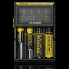 Nitecore D4 LCD intelligent battery charger for IMR/Li-ion/Ni-MH/Hi-Cd and LiFePO4 rechargeable batteries