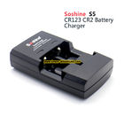 Soshine S5 Intelligent Quick Battery Charger For 1-2pcs Li-ion RCR123 16340 17335 14250 RCR2 Batteries