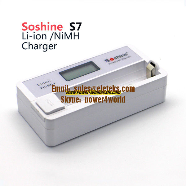 Universal LCD battery charger for Li-ion 18650 18350 14500 16340 NiMH AA AAA Charger