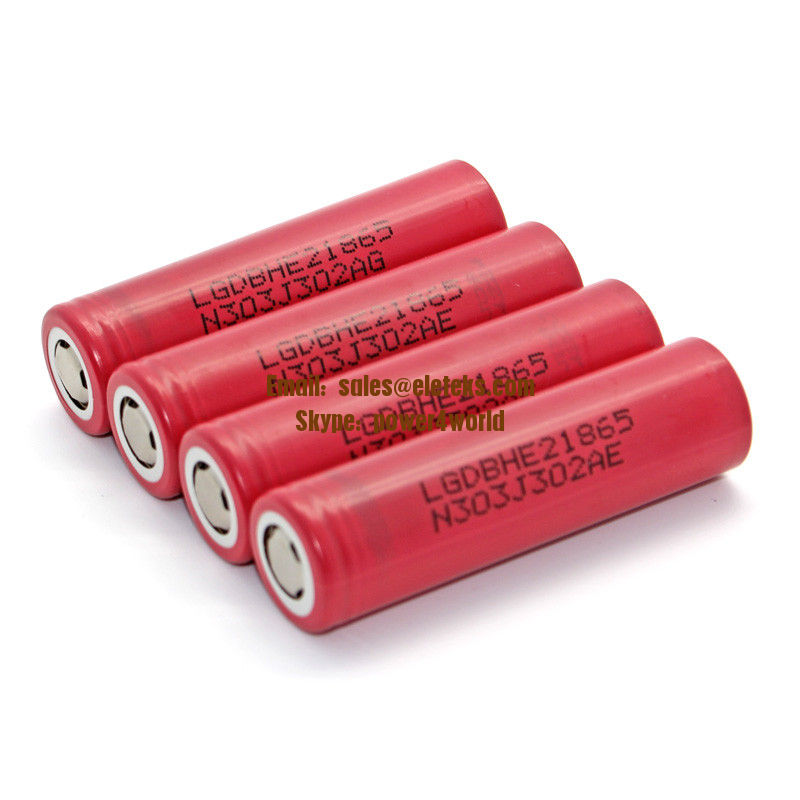 Original 18650HE2 2500mah 3.7V li-ion 18650 rechargeable battery, 30Amp high discharge battery for ecig mods