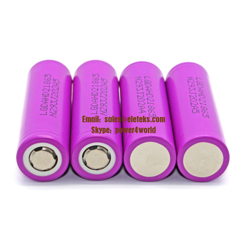 Original  HD2 rechargeable cell 18650 2000mah  HD2 ICR18650HD2 high power 18650 25A discharge battery cell