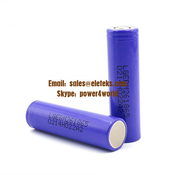  INR18650-M26 10A 2600mah 3.7V M26 18650 rechargeable lithium ion battery cell for e-bike