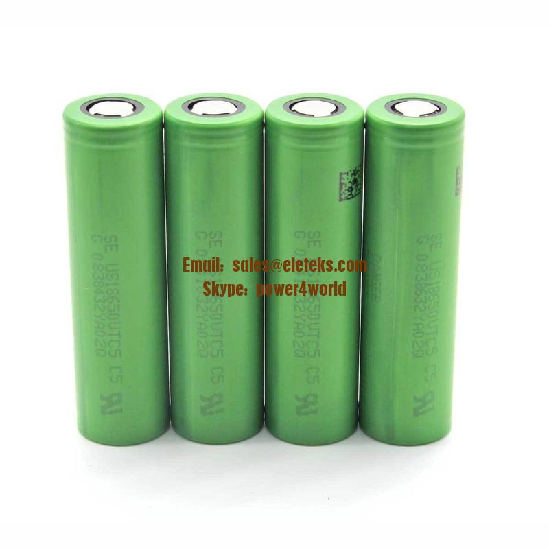 Sony US18650VTC5 2600mah Sony VTC5 30A discharge li-ion power cell excellent for ecig mechanical mods