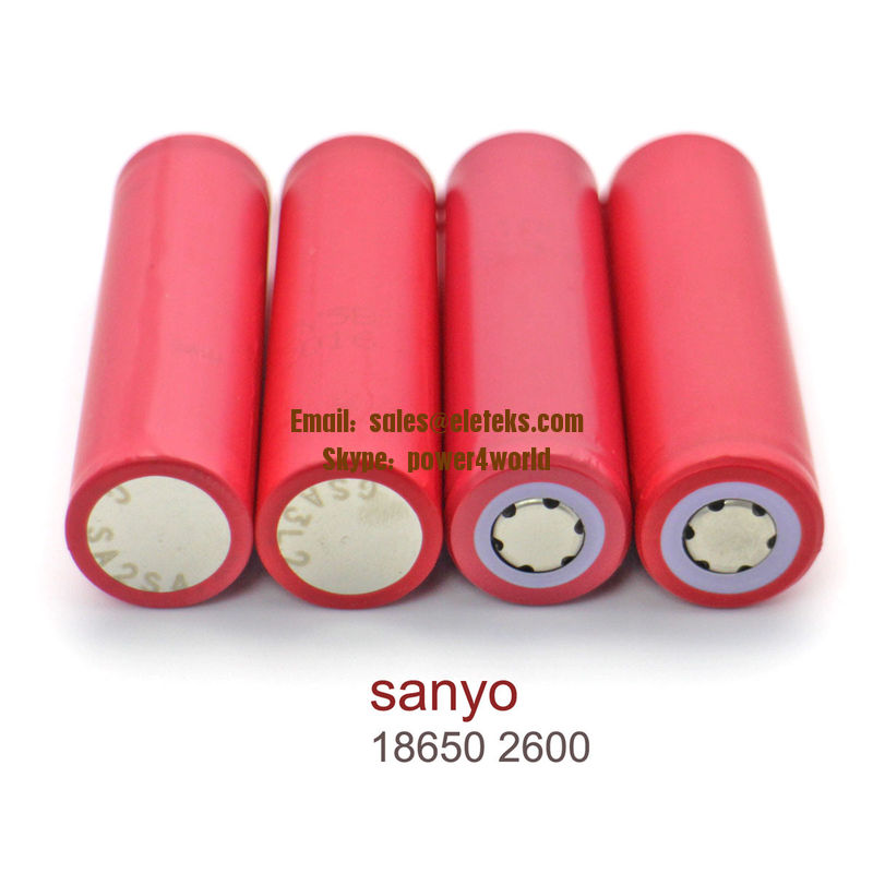 Sanyo UR18650ZY 3.7V 18650 2600mah li-ion rechargeable battery Sanyo UR18650ZY battery cell