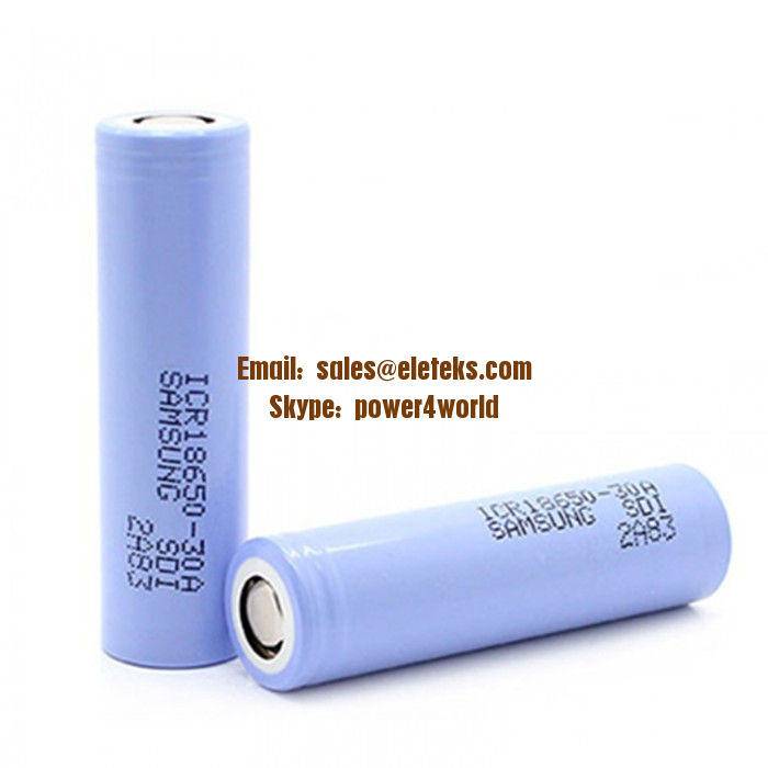 Samsung ICR18650-30A 18650 3000mAh 3.7V li-ion smart rechargeable battery 3.7V authentic cell