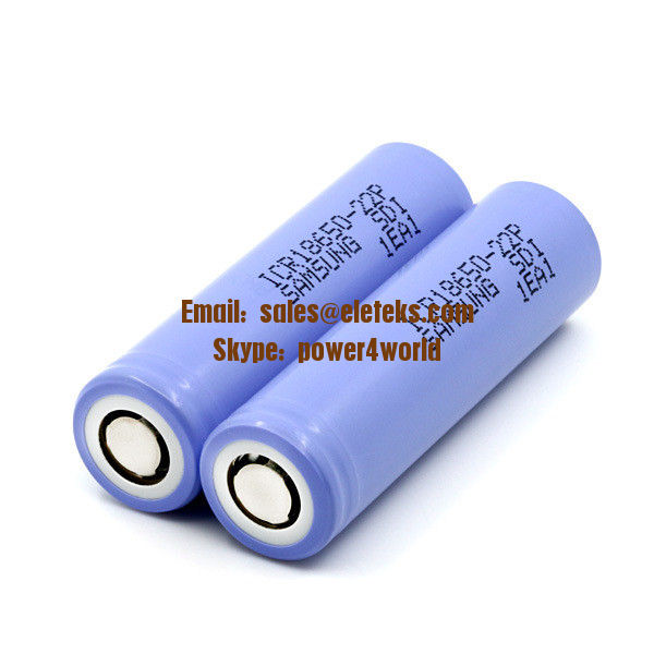 Samsung ICR18650-22P 2200mAh 3.7V Li-ion Rechargeable Battery for Flashlights, Power Tools, Battery Pack