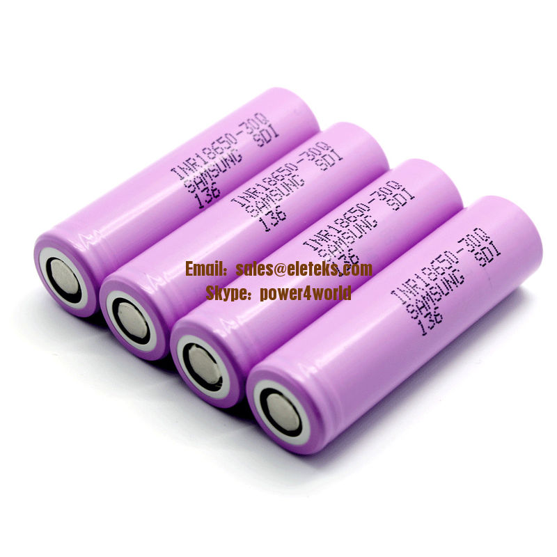 Samsung INR18650-30Q 3000mAh 3.7V 15A Discharge Li-ion Rechargeable Battery for Battery Pack, eCig Mods