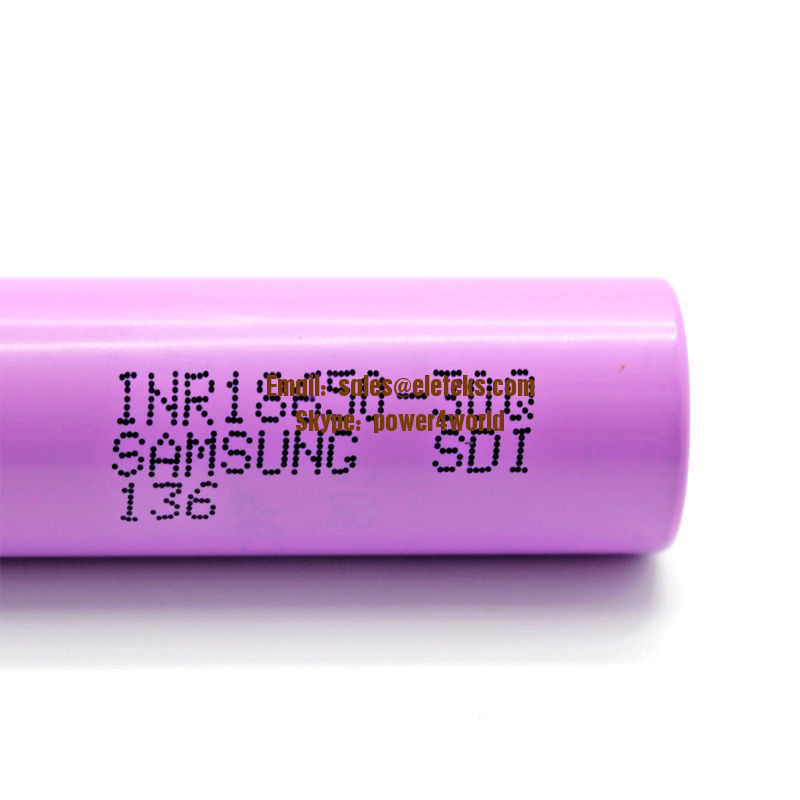 Samsung INR18650-30Q 3000mAh 3.7V 15A Discharge Li-ion Rechargeable Battery for Battery Pack, eCig Mods