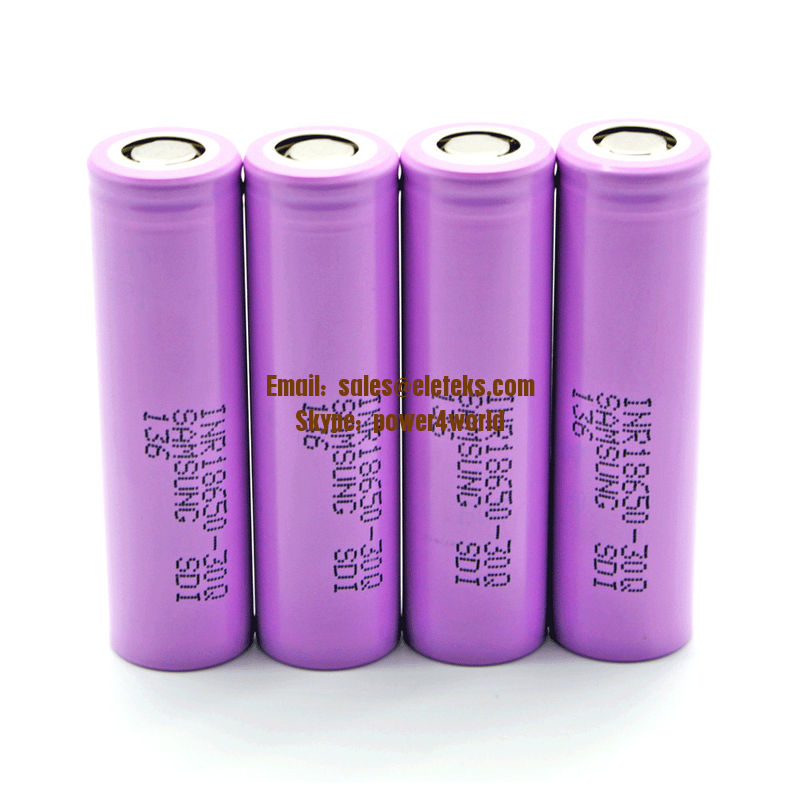 Samsung INR18650-30Q 3000mAh 3.7V 15A Discharge Li-ion Rechargeable Battery for Battery Pack, eCig Mods