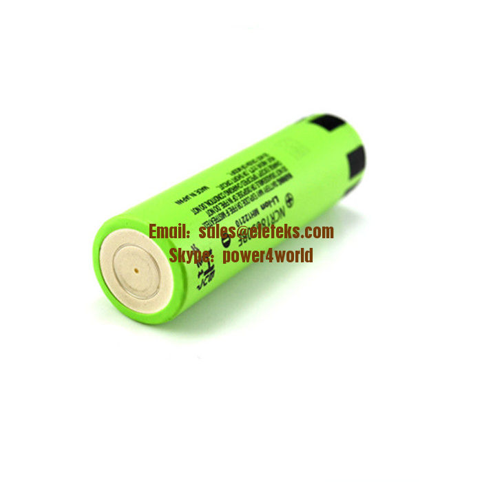 Panasonic NCR18650BE 3200mAh flat top 3.7V lithium rechargeable battery led flashlight battery power tools battery