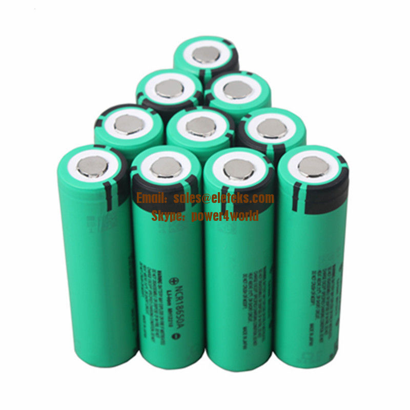 Authentic made in Japan Panasonic NCR18650A 3100mAh 3.6V 18650A li ion rechargeable batteries, perfect for battery packs