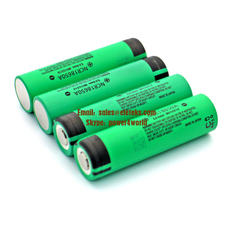 Authentic made in Japan Panasonic NCR18650A 3100mAh 3.6V 18650A li ion rechargeable batteries, perfect for battery packs