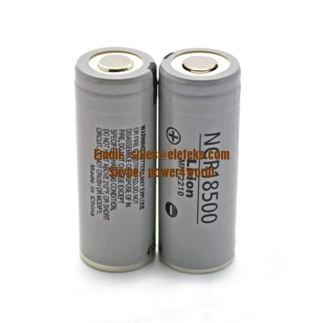 Panasonic NCR18500 2000mAh 3.7V Panasonic 18500 Lithium Ion Rechargeable Battery