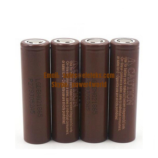 HG2 18650 3000mah 20A flat top battery  HG2 Electronic Cigarette Battery 3000mAh high drain 18650 rechargeable cell