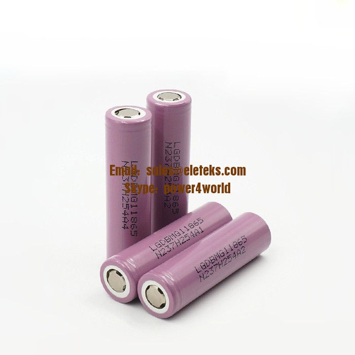 New and original 3.7V 18650 battery,  MG1 18650 power bank 2900mah 10amp spec for vaping