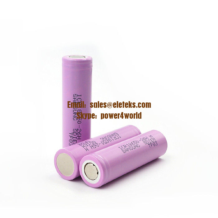 HOT SELLING Samsung 26hm ICR18650-26HM 2600mAh 3.7V 18650 li-ion rechargeable 18650 battery