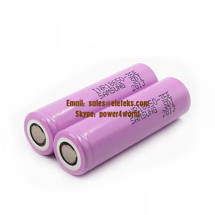 Samsung SDI INR18650-35E 3500mAh High Discharge FLAT Top 18650 Rechargeable Li-ion Battery Samsung 18650 35E