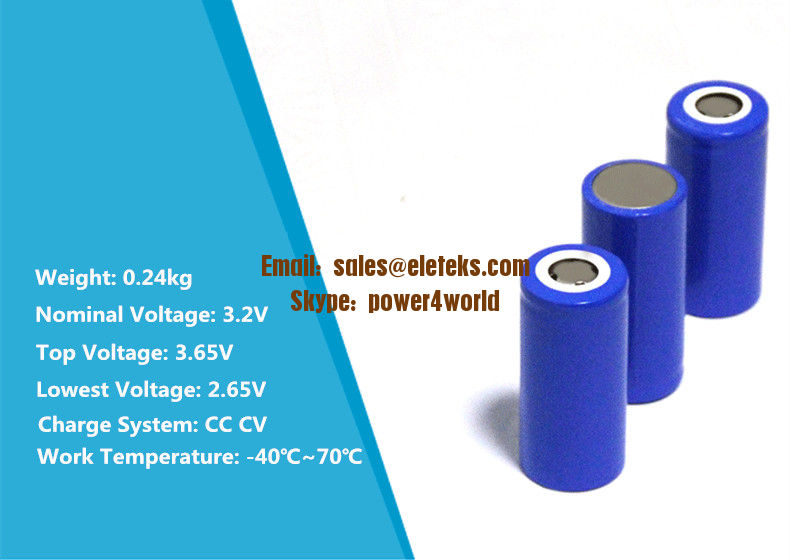 32650 5500mah lithium iron phosphate cylindrical cell 3.2V rechargeable LiFePO4 battery for electrical car