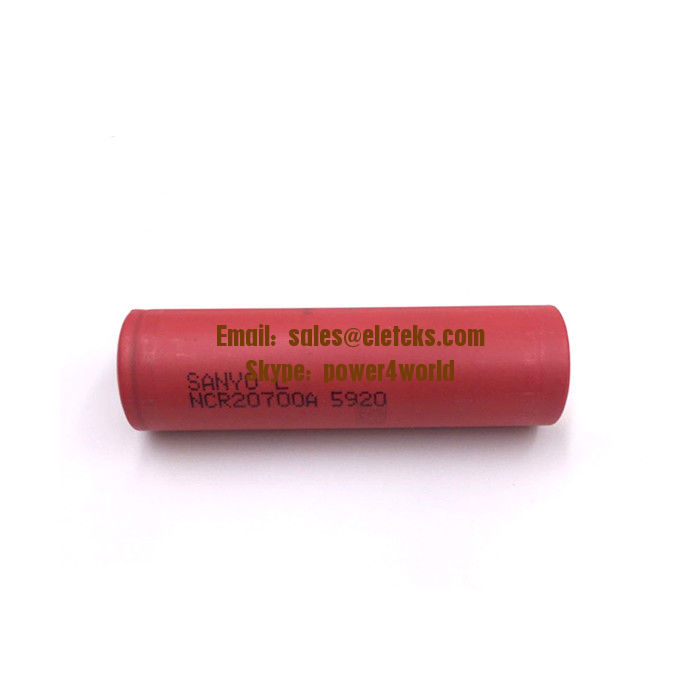 2017 new battery Wholesale Sanyo NCR20700A 3100mAh 3.7V battery Sanyo 20700 rechargeable battery 30A high amp discharge