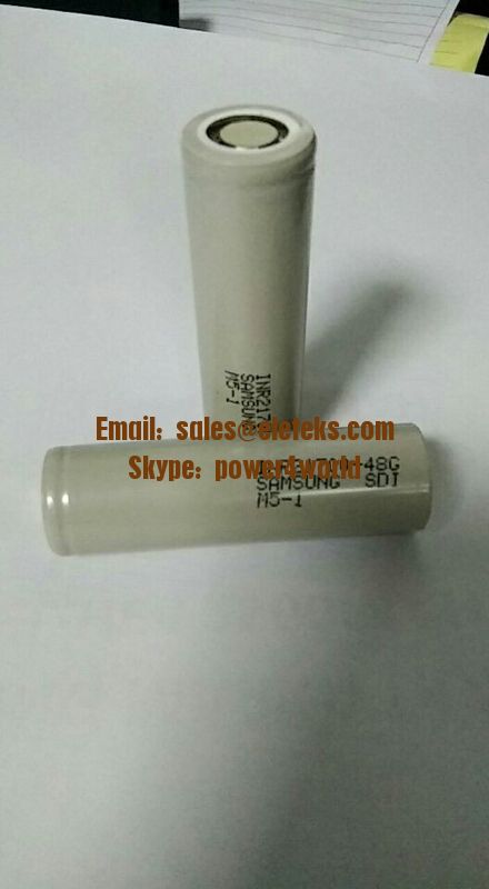 Samsung INR21700-48G 4800mAh Flat Top Samsung 21700 48G Rechargeable Lithium-ion Battery Cell 3.7V